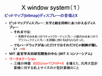 X window system (1)