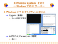 X Window system   7   Windows Ǥ X С