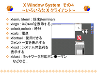 X Window System   4    X 饤ȡ